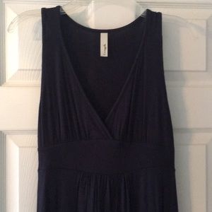 Loveappella V-neck Jersey Maxi Dress.